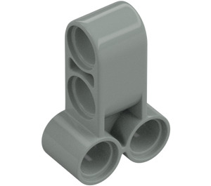 LEGO Grigio chiaro Croce Blocco 2 X 3 con Quattro Fori per perni (32557)