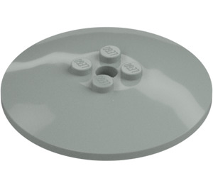 LEGO Light Gray Dish 6 x 6 (35327 / 44375)