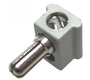 LEGO Grigio chiaro Electric Plug (Type 4) Single (Complete)