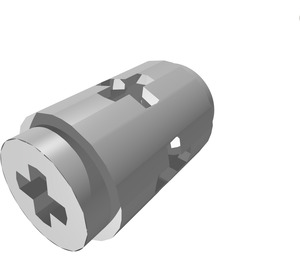 레고 라이트 그레이 Electric Technic Pole Reverser 센터 (6552)