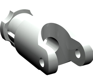 LEGO Light Gray End for Universal Joint 4 (3712)