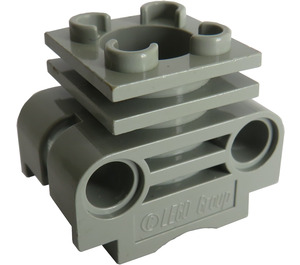 LEGO Light Gray Engine Cylinder with Slots in Side (2850 / 32061)
