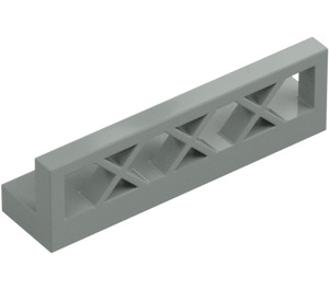 LEGO Light Gray Fence 1 x 4 x 1 Lattice (3633)