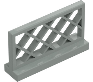 LEGO Light Gray Fence 1 x 4 x 2 Lattice (3185)