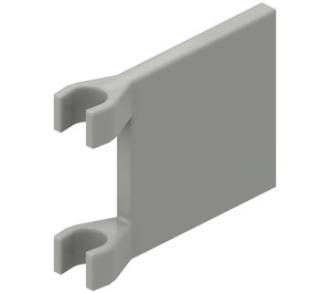 LEGO Light Gray Flag 2 x 2 without Flared Edge (2335 / 11055)