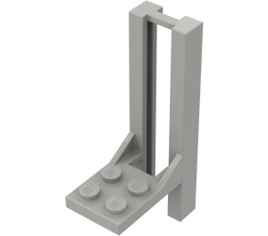 LEGO Light Gray Forklift Rails 2 x 4 x 5.667  (3430)