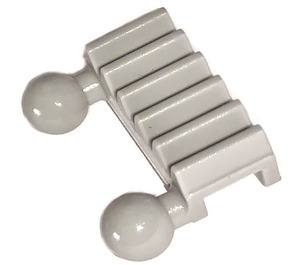 LEGO Light Gray Gear Rack with Two Ball Joints (6574)