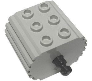 LEGO Light Gray Geared Reduction Block 20x