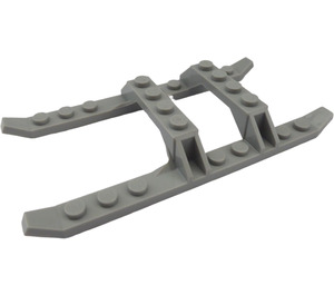 LEGO Light Gray Helicopter Landing Skids 12 x 6 (30248 / 40939)