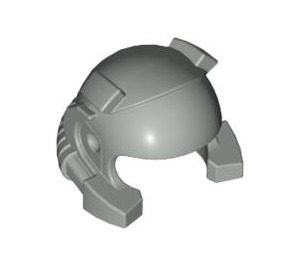 LEGO Light Gray Helmet with Side Sections and Headlamp (30325 / 88698)