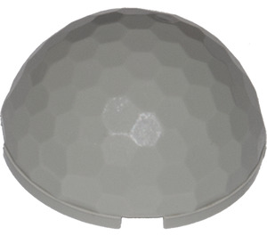 LEGO Light Gray Hemisphere 4 x 4 with Ripples (30208 / 71967)