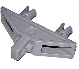 LEGO Light Gray Hinge 1 x 4 with Two Pins (30624)