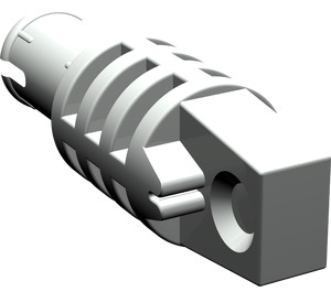 LEGO Lichtgrijs Scharnier Arm Vergrendelings met Single Finger en Wrijving Pin (41532 / 57697)