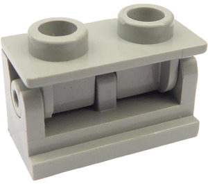 LEGO Light Gray Hinge Brick 1 x 2 Assembly