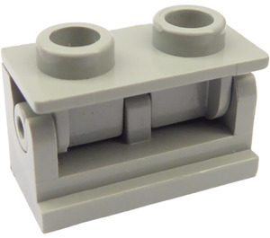 LEGO Gris claro Hinge Brick 1 x 2 Assembly