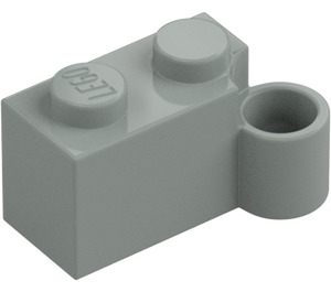 LEGO Light Gray Hinge Brick 1 x 4 Base (3831)