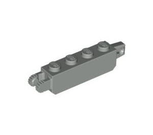 LEGO Light Gray Hinge Brick 1 x 4 Locking Double (30387)