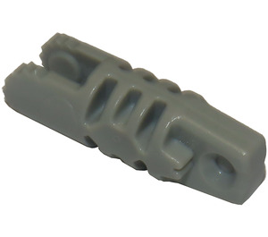 LEGO Gris clair Charnière Cylindre 1 x 3 Verrouillage avec 1 Stub et 2 Stubs sur Ends (sans trou) (30554)