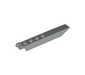 LEGO Grigio chiaro Cerniera Piastra 1 x 8 con Angolato Lato Extensions (Piastra rotonda sotto) (14137 / 30407)