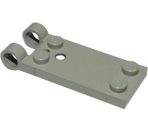 LEGO Light Gray Hinge Plate 2 x 4 Legs (3149)