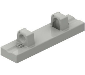 LEGO Lysegrå Hængsel Flise 1 x 4 Låsning med 2 Single Stubs på Top (44822 / 95120)