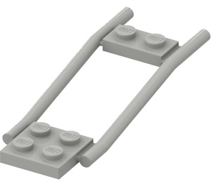 LEGO Lichtgrijs Paard Hitching (2397 / 49134)