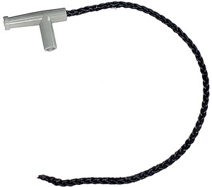 LEGO Light Gray Hose Nozzle with Handle with Black String