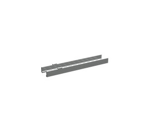 LEGO Light Gray Ladder Two Piece, complete assembly