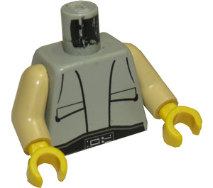 LEGO Gris claro Lobot Torso (973 / 73403)