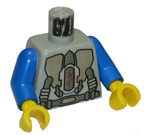 LEGO Lichtgrijs Minifiguur Torso (973 / 73403)