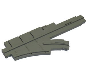 LEGO Light Gray Monorail Point Right