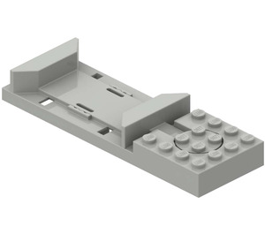 LEGO Grigio chiaro Monorail Track Switch Base (2772)