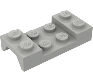 LEGO Gris clair Garde-boue assiette 2 x 4 avec Arche
 sans trou (3788)