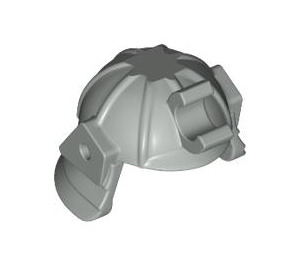 LEGO Light Gray Ninja Helmet with Clip and Short Visor  (30175)