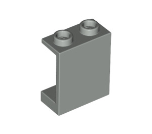 LEGO Grigio chiaro Pannello 1 x 2 x 2 senza supporti laterali, bottoncini cavi (4864 / 6268)