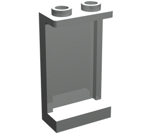 LEGO Light Gray Panel 1 x 2 x 3 with Side Supports - Hollow Studs (35340 / 87544)