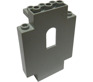 LEGO Light Gray Panel 2 x 5 x 6 with Window (4444)