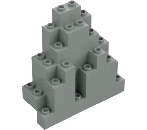 LEGO Hellgrau Paneel 3 x 8 x 7 Felsen Dreieckig (6083)