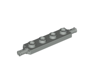 LEGO Light Gray Plate 1 x 4 with Wheel Holders (2926 / 42946)