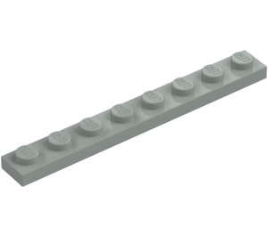 LEGO Světle šedá Deska 1 x 8 (3460)