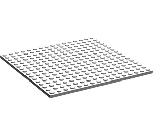 LEGO Light Gray Plate 16 x 16 with Underside Ribs (91405)