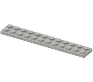 LEGO Light Gray Plate 2 x 12 (2445)