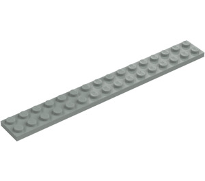 LEGO Lysegrå Plade 2 x 16 (4282)