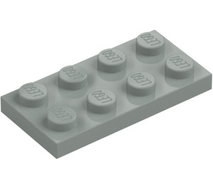 LEGO Světle šedá Deska 2 x 4 (3020)