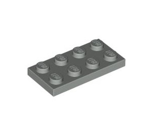 LEGO Light Gray Plate 2 x 4 (3020)