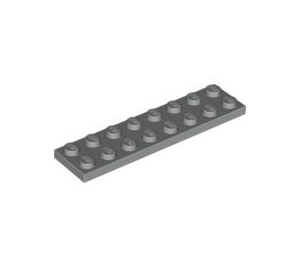 LEGO Hellgrau Platte 2 x 8 (3034)