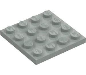 LEGO Světle šedá Deska 4 x 4 (3031)