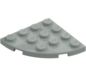 LEGO Grigio chiaro Piastra 4 x 4 Rotondo Angolo (30565)