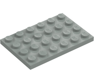 LEGO Světle šedá Deska 4 x 6 (3032)