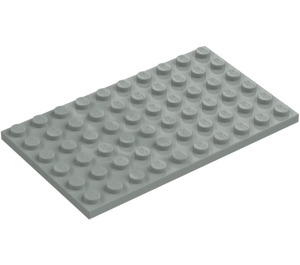 LEGO Light Gray Plate 6 x 10 (3033)